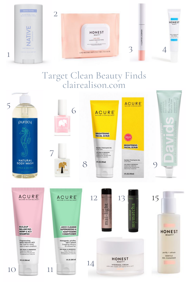 Clean Beauty At Target - Claire Alison Natural Safer Beauty